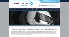 Desktop Screenshot of niblocklogistics.co.uk